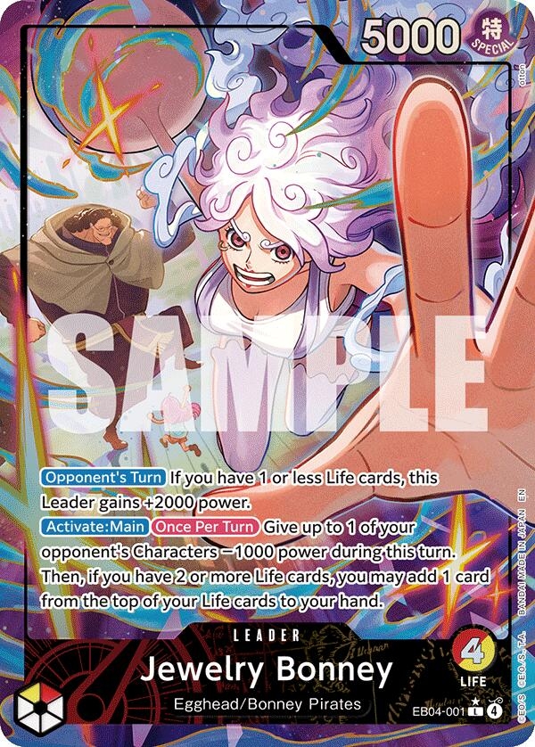 Jewelry Bonney (EB04-001) (Alternate Art) (EB04-001) (Adventure on Kami's Island)