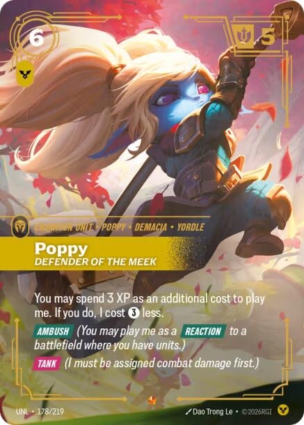 Poppy - Defender of the Meek (178/219) (Unleashed)