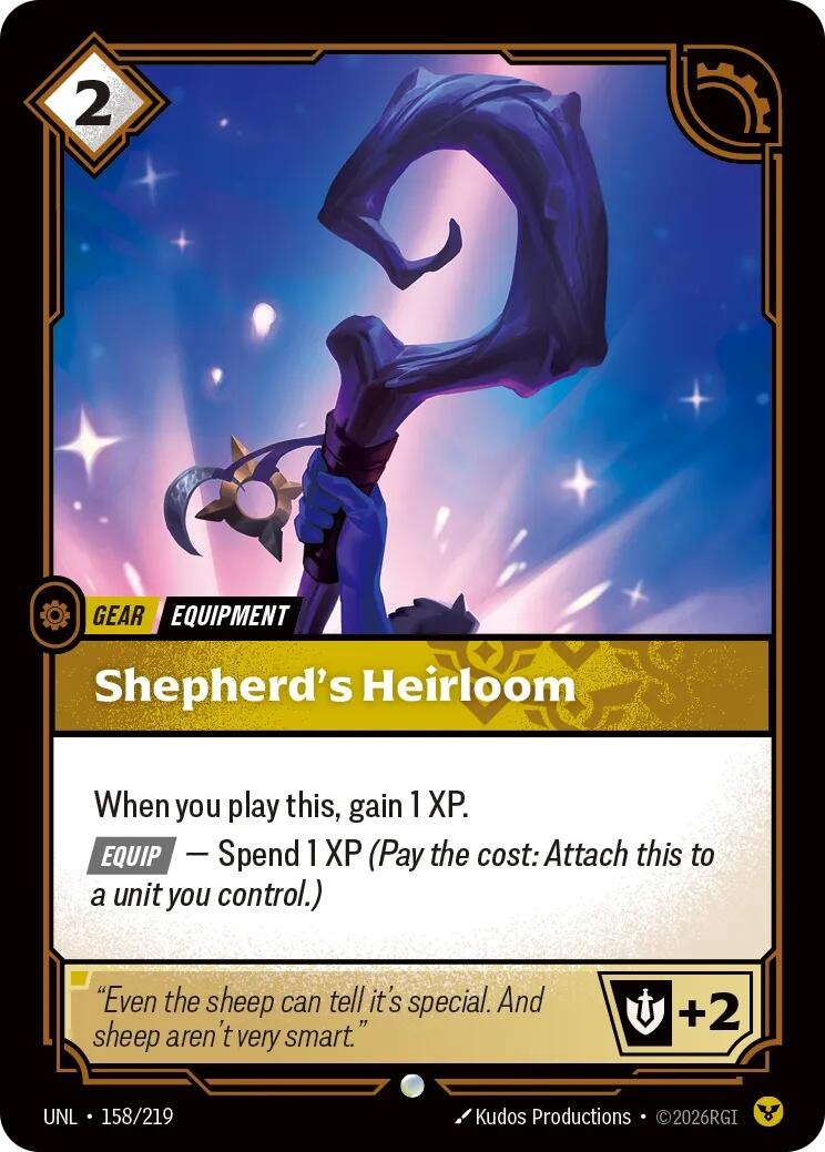 Shepherd's Heirloom (158/219) (Unleashed)